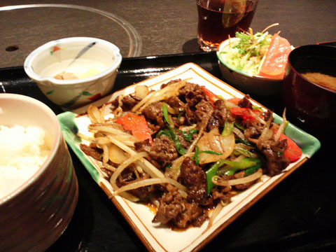 バランスの良い焼肉ランチ
