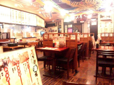 店内の風景