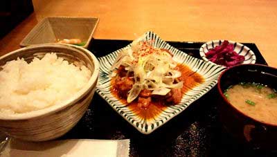 バランスの良いランチ