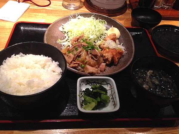 590円の日替わりランチ