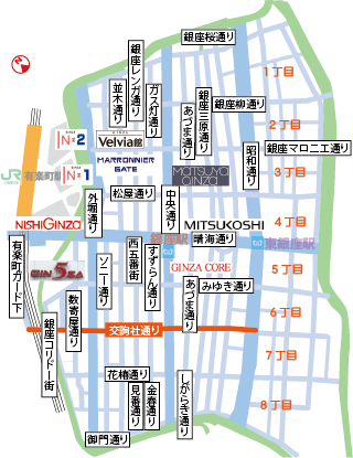 知る人ぞ知る交詢社通り